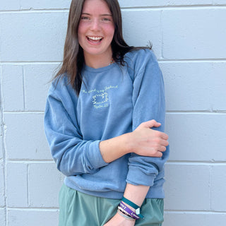 August Sweatshirt Of The Month - Psalm 23 - 80% Cotton