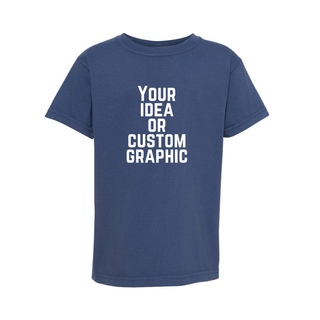 Custom Youth Garment-Dyed Heavyweight T-Shirt - Comfort Colors 9018