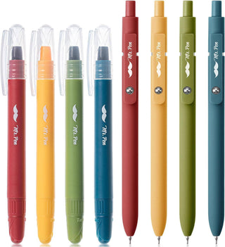 Vibrant No Bleed Bible Highlighters & Gel Pens Set