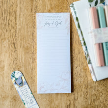All To The Glory Of God Neutral Peony To-Do List Pad