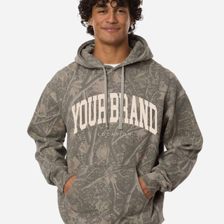 Independent Trading Co Unisex Premium Camo Sweatshirt - IND4000