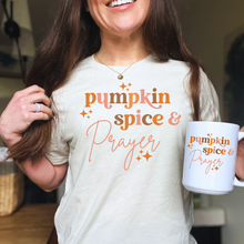 Pumpkin Spice & Prayer Fall Christian Coffee Mug