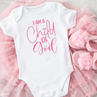 Child of God Girl Infant Onesie Bodysuit