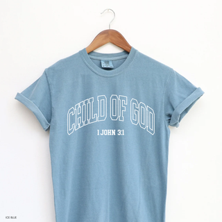 Child of God Christian Crewneck T-Shirt Faith Apparel