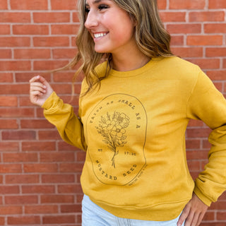 August 2025 Sweatshirt of the Month: Mustard Seed Faith