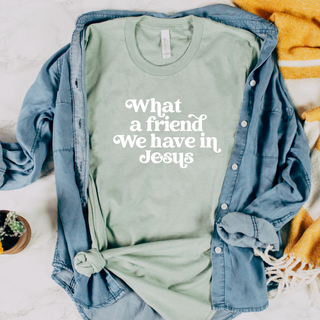 What A Friend We Have In Jesus Soft Christian T-Shirt