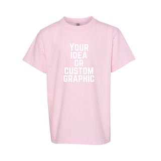 Custom Youth Garment-Dyed Heavyweight T-Shirt - Comfort Colors 9018