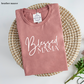 Blessed Mama Christian Mothers Day T-Shirt