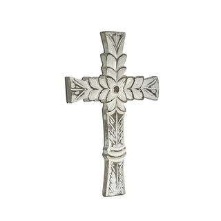 San Antonio Carved Wood Wall Cross