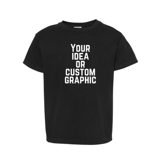 Custom Youth Garment-Dyed Heavyweight T-Shirt - Comfort Colors 9018