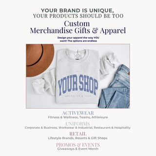 Custom Apparel? Start Here!