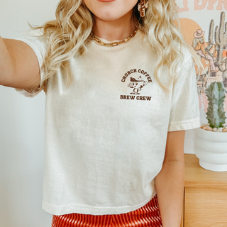 Church Coffee Brew Crew Unisex Graphic T-Shirt