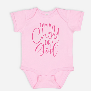 Child of God Girl Infant Onesie Bodysuit