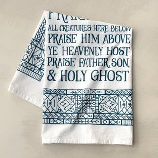 Doxology Hymn Tea Towel