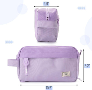 Large Capacity Pencil Case - 5 Color Options Available
