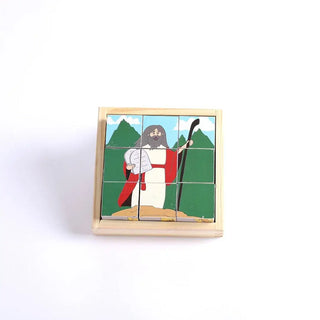 Puzzle Wood 6 Block Bible