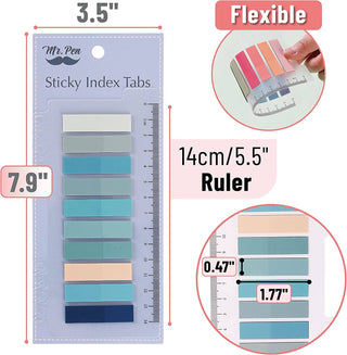Colorful Sticky Tabs - 1600 Count