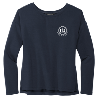 Custom Women’s Mercer+Mettle® Women's Stretch Drop Shoulder Pullover
