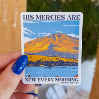 July 2025 Sticker of the Month Waterproof Vinyl Sticker | Christian stickers | Faith stickers
