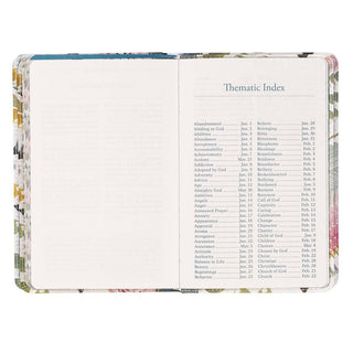 Pocket Bible Devotional for Women Faux Leather