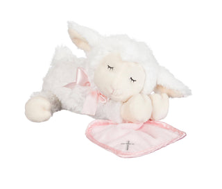 Plush Toys Pray with Me Little Lamb, Pink