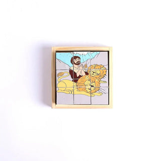 Puzzle Wood 6 Block Bible