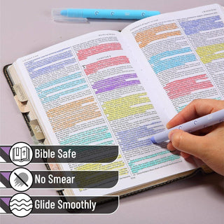 Gel Highlighter Set - 8 Vibrant Colors