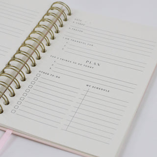 Daily Faith-Based Planner - Devotional Journaling Prompts, Calendar Planning, and Daily Planning