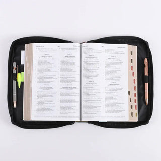 Bible Cover Canvas Cross Patch M