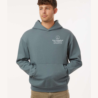 Unisex Avenue Hooded Sweatshirt Embroidered