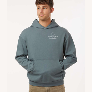 Unisex Avenue Hooded Sweatshirt Embroidered