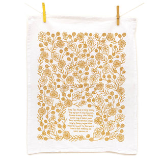 Come Thou Fount Hymn Tea Towel — 24" x 20"