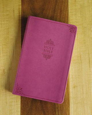 NIV, Value Thinline Bible, Leathersoft, Pink, Comfort Print