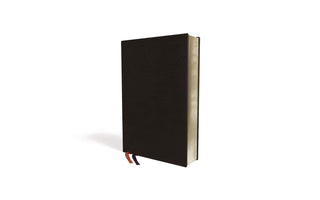 NIV Thinline Bible, Black Bonded Leather, Red Letter, Comfort Print (New International Version)