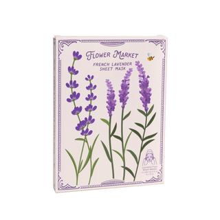 French Lavender Sheet Mask – Natural, Soothing, Paraben-Free