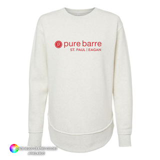 LAT Women's Weekend Fleece Crewneck Sweatshirt - 3 order minimum
