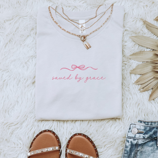 March T-Shirt of the Month: Saved By Grace (Women's Fit)