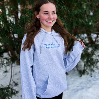 Ask Me Where My Hope Comes From Christian Cozy Hoodie