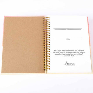 Spiral Bound Journal -  Plan & Purpose - 196 Pages