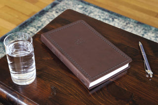 NIV, Value Thinline Bible, Imitation Leather, Brown (Special)