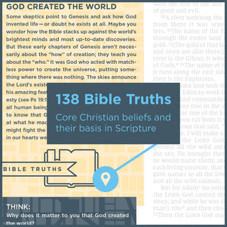 NIV, Starting Place Study Bible (An Introductory Study Bible), Hardcover, Tan, Comfort Print: An Introductory Exploration of Studying God's Word