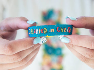 Created in Christ Stretchy Bracelet Kids Size