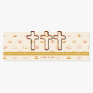 Cross Paper-Clip Set: Let Your Light Shine