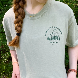 *LAST ONE!* He Went To The Wilderness To Pray Unisex T-Shirt