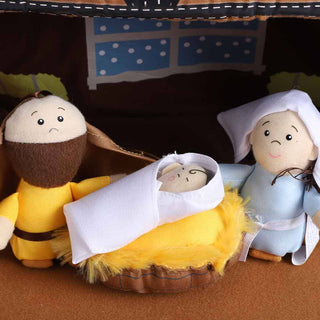 Plush Nativity 11 Piece Play Set