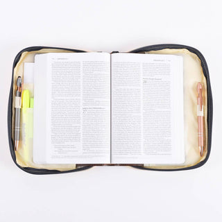 Canvas Bible Cover Rainbow, Size Large