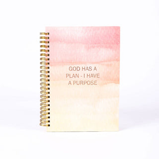 Spiral Bound Journal -  Plan & Purpose - 196 Pages