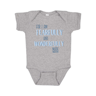 Wonderfully Made Baby Boy Infant Onesie