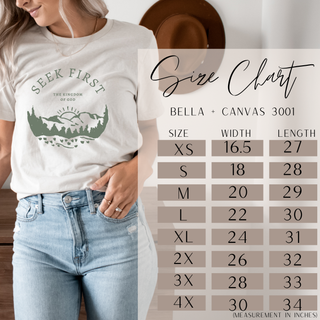 Seek First The Kingdom Soft Christian T-Shirt: June 2026