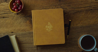 ESV Journaling Study Bible (TruTone over Board, Nubuck Caramel)